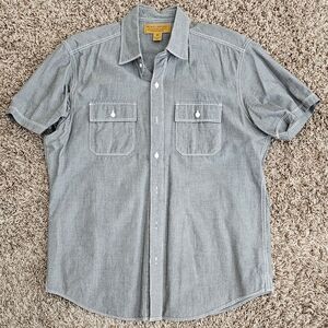 Stapleford men's M short sleeve Western city shirt